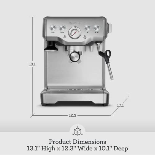 Breville Infuser Espresso Machine,61 ounces, Brushed Stainless Steel, BES840XL