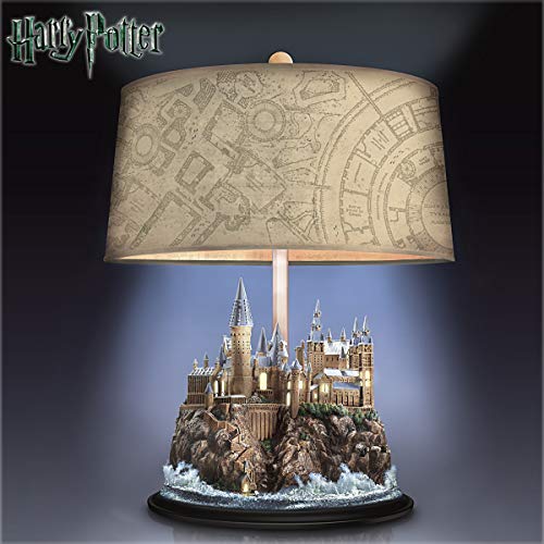 The Bradford Exchange Harry Potter Hogwarts Castle Illuminating Sculpture Table Lamp