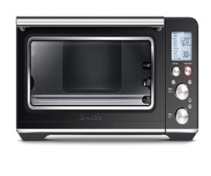 breville smart oven air fryer toaster oven, black truffle, bov860
