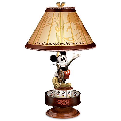 The Bradford Exchange Disney Mickey Mouse Animation Magic Collectible Motion Lamp