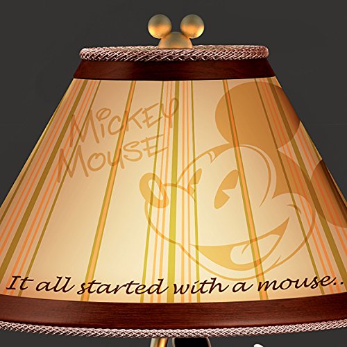 The Bradford Exchange Disney Mickey Mouse Animation Magic Collectible Motion Lamp