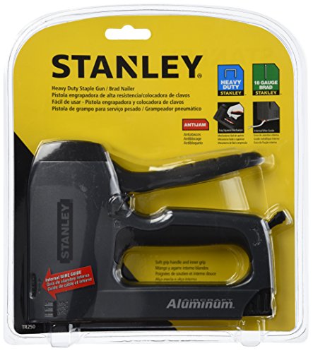 STANLEY SharpShooter Plus Nail Gun, Heavy Duty, Gray/Black (TR250)