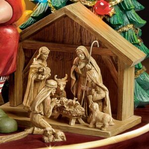 Thomas Kinkade The True Meaning of Christmas Tabletop Centerpiece