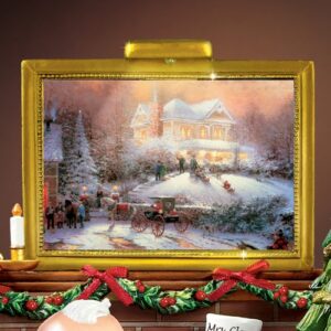 Thomas Kinkade The True Meaning of Christmas Tabletop Centerpiece