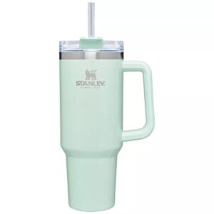stanley adventure 40oz stainless steel quencher tumbler-spearmint pearlescent