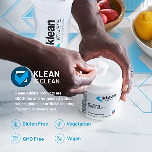 Klean ATHLETE Klean Creatine | Amino Acid Supplement for Muscle Gain and Building, and Workout Recovery | 11.1 Ounces | Unflavored