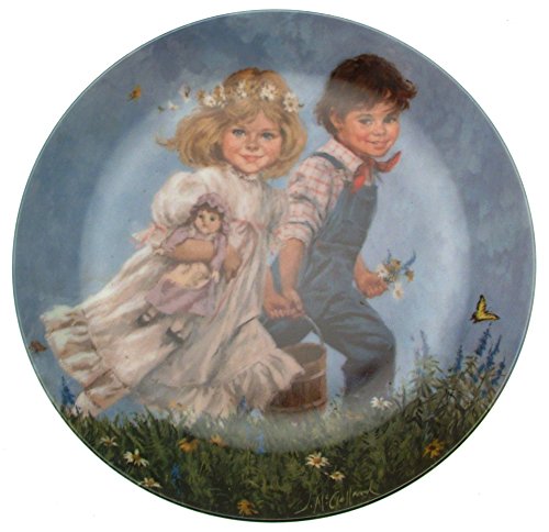 Bradford Exchange Reco Jack and Jill from The Mother Goose Series by John McClelland CP600