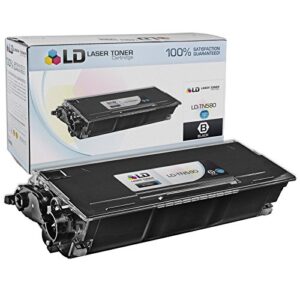 ld compatible toner cartridge replacement for brother tn580 high yield (black)