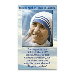 The Bradford Exchange Mother Teresa Music Box with Rosary and Canonization Card