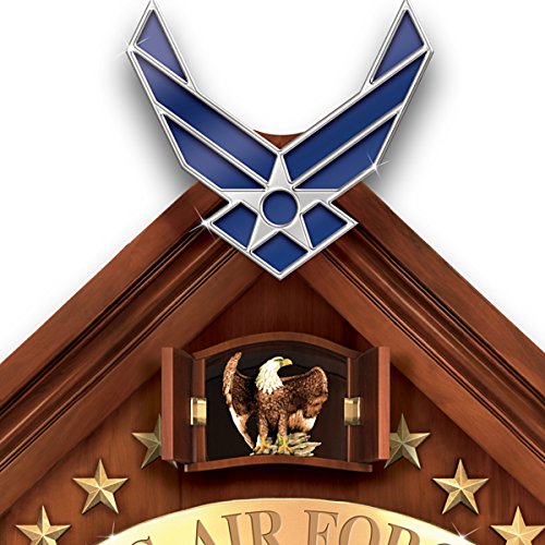 The Bradford Exchange United States Air Force Aim High Cuckoo Clock