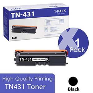 hiyota tn-431 tn431 compatible black tn431 toner cartridge replacement for brother tn431 hl-l8260cdw dcp-l8410cdw mfc-l8610cdw l8690cdw l8900cdw l9570cdwt l9570cdw printer (tn-431-1pk)