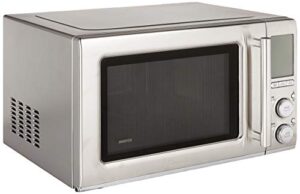 breville smooth wave microwave, brushed stainless steel, bmo850bss