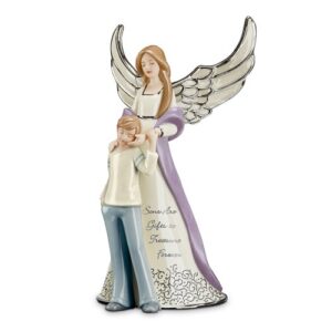 the bradford exchange forever my son heirloom porcelain musical figurine