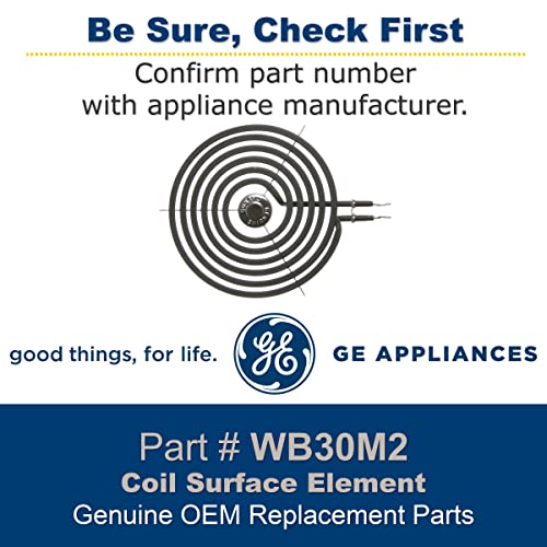 GE WB30M2 Genuine OEM 8" Surface Element Coil for GE Electric Ranges