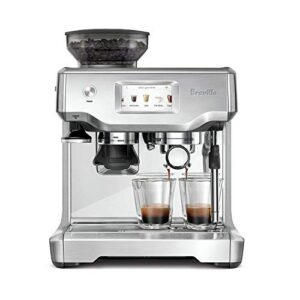 breville barista touch semi-automatic touchscreen espresso machine bundle w/extra claroswiss filter included – bes880