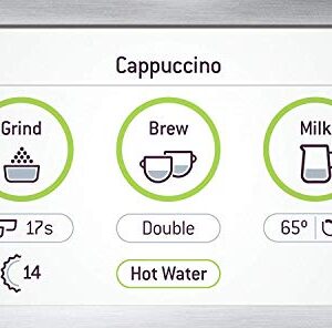 Breville Barista Touch Semi-Automatic Touchscreen Espresso Machine Bundle w/Extra ClaroSwiss Filter Included - BES880