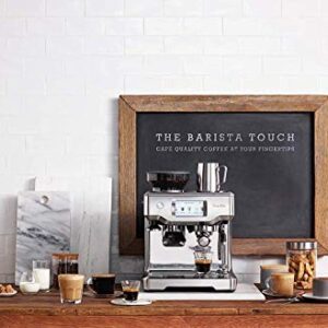 Breville Barista Touch Semi-Automatic Touchscreen Espresso Machine Bundle w/Extra ClaroSwiss Filter Included - BES880