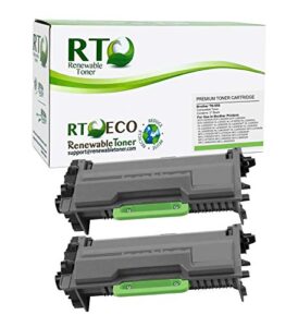 renewable toner compatible toner cartridge replacement for brother tn850 tn-850 for use in dcp-l5500 l5600 l6600dw hl-l5000 l5200 l6200 l6300 l6400 mfc-l5700 l5800 l5900 l6700 l6800 l6900 (pack of 2)
