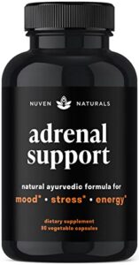 adrenal support — natural adrenal fatigue supplements, cortisol manager with ashwagandha extract, rhodiola rosea, holy basil, adaptogenic herbs for adrenals, stress support & adrenal health