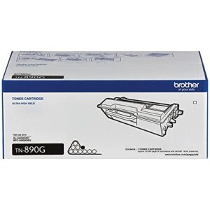 Brother Tn890g Ultra High-Yield Toner Cartridge (Black) in Retail Packaging