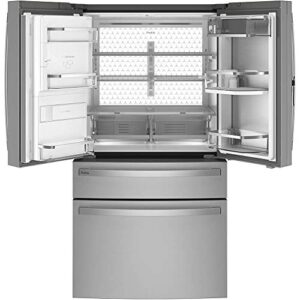 GE Profile PVD28BYNFS 36" 4-Door French Door Refrigerator with 27.6 cu. ft. Total Capacity in Fingerprint Resistant Stainless Steel