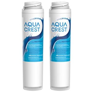aquacrest fqsvf under sink water filter, replacement for ge fqsvf, fqsvn, fqslf, gxsv65r, nsf 42 certified (1 set), package may vary