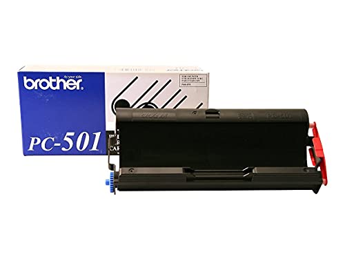 Brother Pc501 Thermal Transfer Print Cartridge, Black - in Retail Packaging