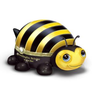 the bradford exchange granddaughter music box: granddaughter, you’re cute as can bee