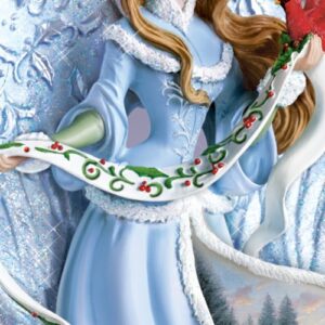 The Bradford Exchange Thomas Kinkade Holly Angel Figurine