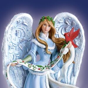 The Bradford Exchange Thomas Kinkade Holly Angel Figurine