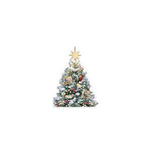 The Bradford Exchange Thomas Kinkade Snow-Kissed Holiday Memories Tabletop Tree