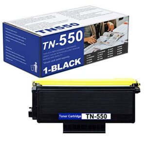1 pack tn-550 tn550 black toner cartridge replacement for brother dcp-8060 8065dn 8080dn 8085dn hl-5240 5250dn/dnt 5270dn 5350dn/dnlt 5370dw/dwt 5380dn 5280dw printer.