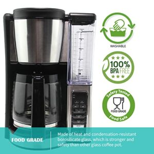 SendExtra 12-Cup Replacement Glass Carafe Pot Compatible with Ninja Coffee Brewer Maker Models CE251 CE201 CE201C CE200 CE200C Model# XGLSLID200