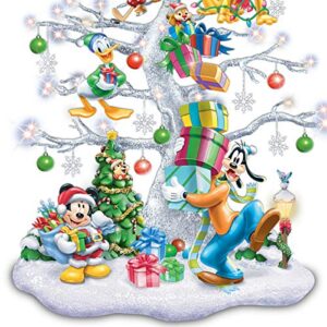 The Bradford Exchange Magic of Disney Pre-Lit Tabletop Christmas Tree