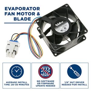 GE Refrigerator Evaporator Fan Motor WR60X26866, WR60X26033