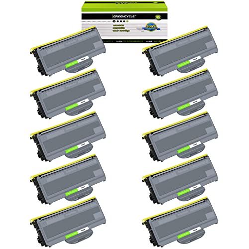 greencycle Compatible Toner Cartridge Replacement for Brother TN360 TN-360 TN330 Use for HL-2140 HL-2170W MFC-7840W MFC-7340 MFC-7440N MFC-7345N DCP-7040 Printer (Black, High Yield, 10-Pack)