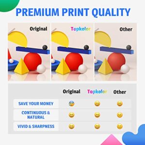 Topkolor Compatible Ink Cartridges Replacement for LC3013 LC3011 LC 3013 3011 LC-3013 LC-3011 High Yield for MFC-J491DW MFC-J895DW MFC-J690DW MFC-J497DW Printer, 8 Pack… (10pack)