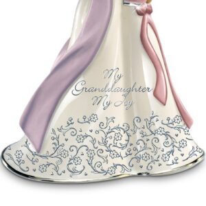 The Bradford Exchange My Granddaughter, My Joy Musical Angel Figurine