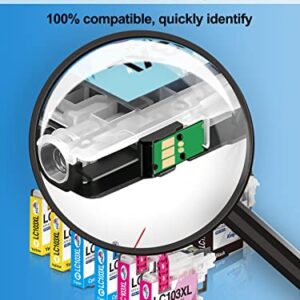 Kingway Compatible Ink Cartridge Replacement for LC-103XL LC103XL LC101 101XL for Brother MFC J870DW J450DW J470DW J650DW J4410DW J4510DW J4710DW J6720DW (10pack, 4BK, 2Y, 2M, 2C)