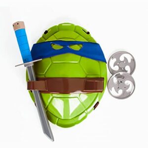 lgtvmu tortoise shell, superhero cosplay costume, ninja costumes weapon set, kids halloween, birthday gift… (light green)