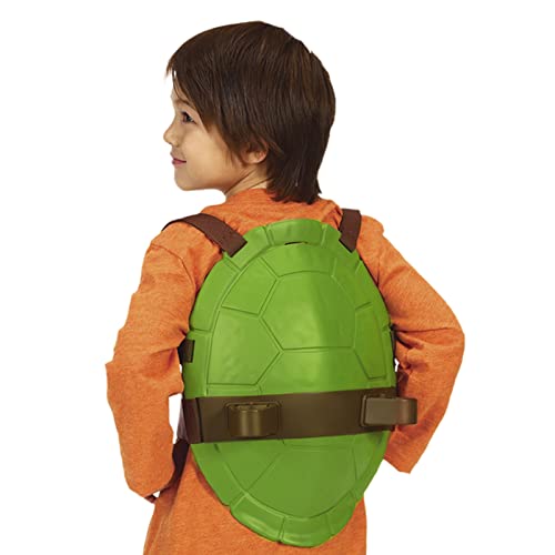 Lgtvmu Tortoise Shell, Superhero Cosplay Costume, Ninja costumes Weapon Set, Kids Halloween, Birthday Gift… (Light Green)
