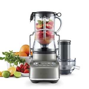 Breville BJB615SHY the 3X Bluicer Blender & Juicer in one, Smoked Hickory