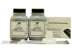 inkowl toner refill kit replacement for brother tn-730, tn-760, tn-770 (2-pack)