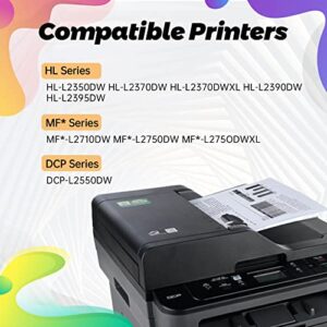 DSY360 Compatible Toner Cartridge Replacement for Brother TN760 TN-760 TN730 TN-730 to Use with Brother MFC-L2350DW MF-L2710DW MFC-L2750DW DCP-L2550D HL-L2370DW Printer (Black, 2-Pack)