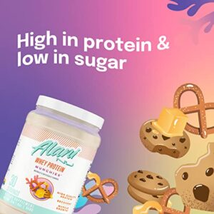 Alani Nu Whey Protein Powder, 23g of Ultra-Premium, Gluten-Free, Low Fat Blend of Fast-digesting Protein, Munchies, 30 Servings