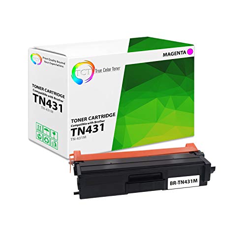 TCT Premium Compatible TN431 TN-431 TN431BK TN431C TN431M TN431Y Toner Cartridge Replacement for Brother HL-L8260CDW L8360CDW L8360CDWT, MFC-L8610CDW Printers (Black, Cyan, Magenta, Yellow) - 4 Pack