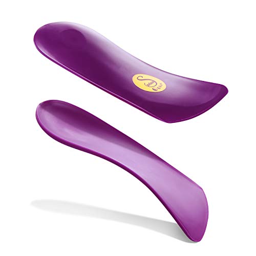 Samurai Insoles Ninjas Plantar Fasciitis Relief Arch Support Shoe Insoles, Women 8 to 8.5, Men 6 to 6.5, Purple