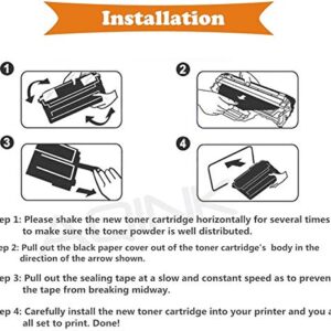 AQINK (with CHIP) Compatible Toner Cartridge Replacement for Brother TN-227 TN227 TN223 for Use in Brother MFC-L3750CDW HL-L3290CDW HL-L3210CW MFC-L3710CW MFC-L3770CDW HL-L3230CDW (BCMY,4-Pack)