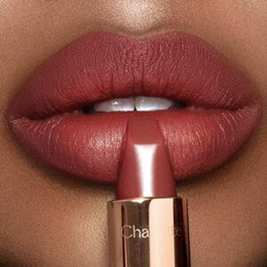 CHARLOTTE TILBURY Mini Iconic Matte Revolution Lip Charm Wardrobe - Very Victoria, Pillow Talk, Walk of Shame