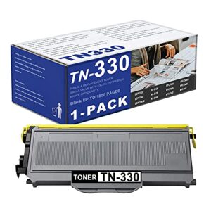 1 pack tn-330 tn330 black toner cartridge replacement for brother dcp-7030 7040 7045n hl-2120 2125 2140 2150 2150n 2170 2170w mfc-7040 7320 7340 7345dn 7345n 7440 7440n 7840 7840w printer.